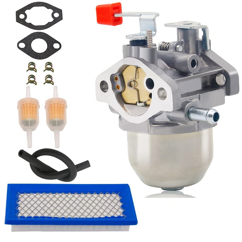 Yooppa 0C1535ASRV Carburetor with 78601 Air Filter for Generac 4000XL Carburetor Generac 4000EXL Nikki 97747 C1535 GN220 GH220HS W436BRE T44 35PDS396829 Sears Troy Built Portable 7.8HP Generators - Image 1